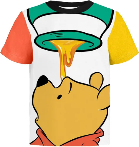 Miniatura 4 de Winnie The Pooh Graphic - Camiseta (juegos) Tigger Eeyore Piglet Rabbit Roo Kanga Owl Lumpy Kessie Ropa para bebéniños pequeños
