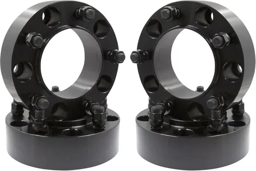 Miniatura 12 de Wheel Accessories Parts 2 espaciadores de rueda centrados en buje 5 en 5.906 in 0.197x5.906 in 1.00 pulgadas de grosor 4.331 in Buje M14x1.5 14x1.5