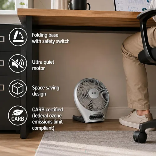 Miniatura 3 de SF-0703: Ventilador de escritorio de 7″ con ionizador