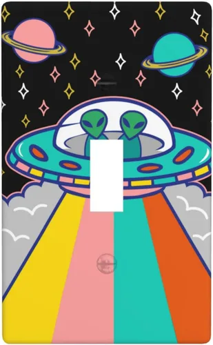 Miniatura 14 de Placa de pared para interruptor de luz de palanca, torre de montaña con diseño de cerezo japonés, cubierta de doble interruptor, tamaño de 2 bandas
