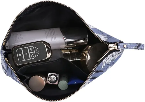 Miniatura 5 de Kamo Bolsas de maquillaje - Bolsa de cosméticos para mujer, bolsa con cremallera, organizador de cosméticos de viaje, bolsas de viaje para artículos