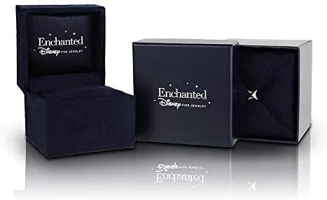 Miniatura 6 de Enchanted Disney Fine Jewelry - Anillo de cenicienta de plata de ley 16 con perlas y topacio azul Londres, Metal