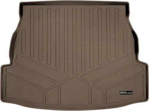 Miniatura 15 de SMARTLINER Juego de tapetes de piso de 2 filas para Toyota RAV4 2013-2018 Negro