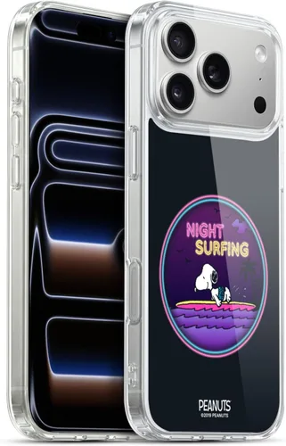 Miniatura 98 de Head Case Designs Peanuts Tropical Surf Snoopy Aloha Disco Gel Funda con licencia oficial [protección de grado militar] compatible con Apple iPhone