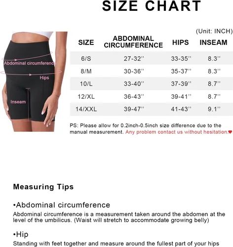 Miniatura 5 de POSHDIVAH Pantalones cortos de maternidad para mujer, sobre el vientre, pantalones cortos de yoga para el embarazo, con bolsillos, 8 pulgadas