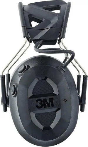 Miniatura 16 de 3M Pro-Protect + Cojines de Gel - Protector auditivo electrónico, clasificación de reducción de ruido (NRR) de 26 dB, orejeras Bluetooth, altavoces