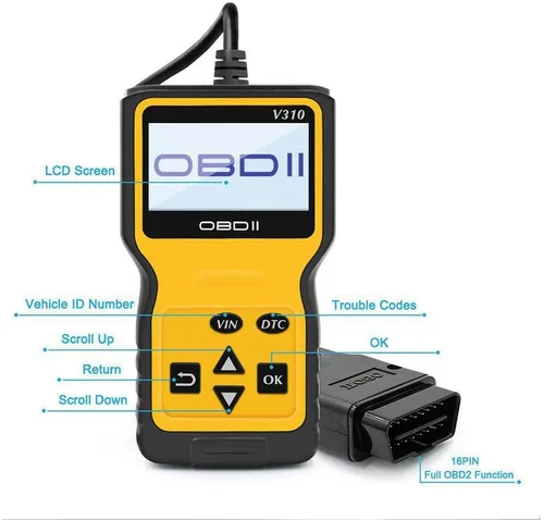 Miniatura 4 de Lector de Código de Coche y Herramienta de Reinicio Escáner para Coche OBD2, Herramienta de Diagnóstico, Lector de Código de Vehículo, Auto
