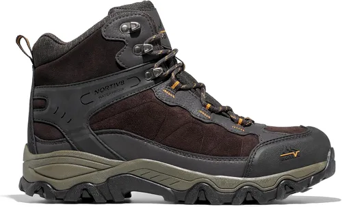 Miniatura 3 de NORTIV 8 Botas de senderismo impermeables para hombre, zapatos de montañismo para mochileros