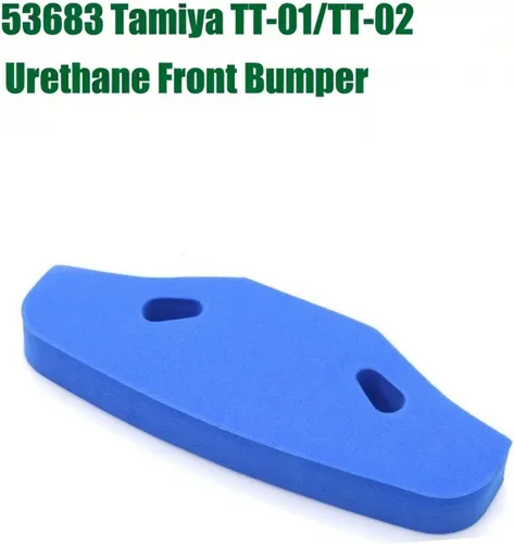 Miniatura 3 de 4PCS RC uretano parachoques delantero para Tamiya TT-01/TT-02/TGS 53683 OP683 51007 Parachoques actualización piezas