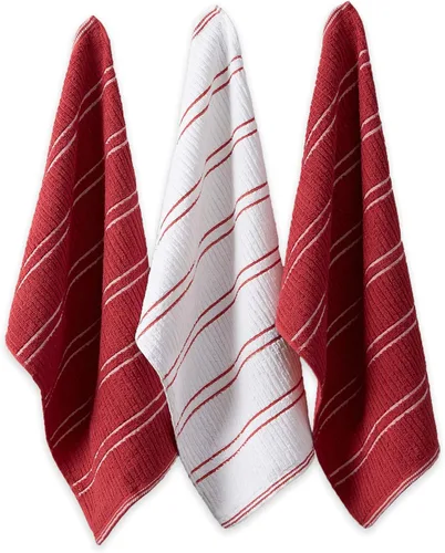 Miniatura 2 de 6 toallas absorbentes para cocina J & M Home Fashions Rojo