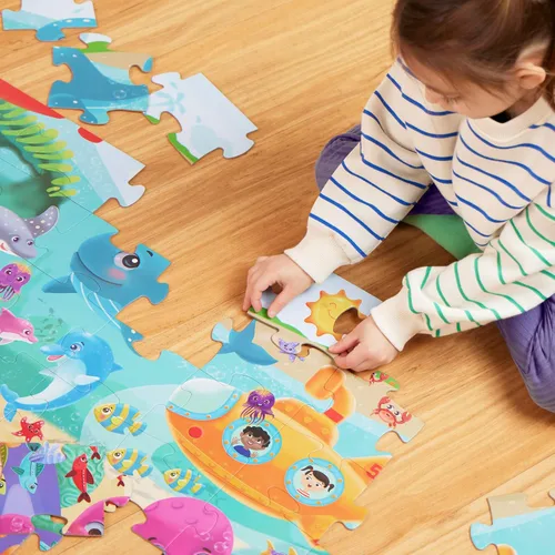 Miniatura 4 de B. toys Juego de rompecabezas - Juego clásico con diseños coloridos - Juguetes educativos y de desarrollo para más de 3 años - Paquete de 3