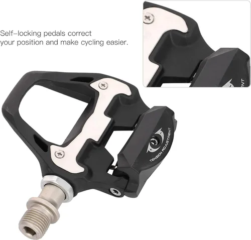 Miniatura 4 de Pedales SPD, pedales de bicicleta de carretera, pedales de bicicleta, juego de tacos de ciclismo, pedales de autobloqueo SPDSL para bicicleta