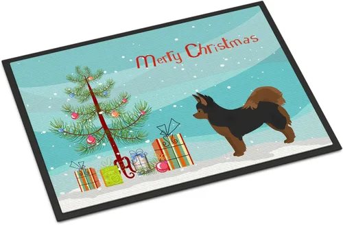 Miniatura 95 de Caroline's Treasures CK3799MAT Akita Shepherd - Tapete de árbol de Navidad de 18 x 27 pulgadas, tapete para puerta delantera, interior y exterior