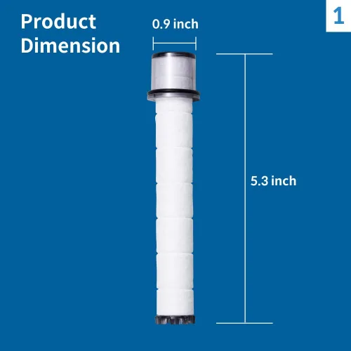 Miniatura 3 de BODYLUV Pure Filter - Cartucho de repuesto para cabezal de ducha (3EA, 3.00, cuenta)