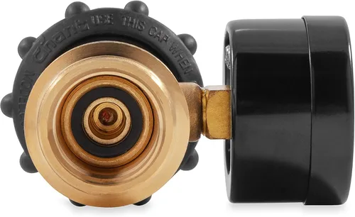 Miniatura 3 de Camco medidor de propano para RV y detector de fugas Cuenta con conexión tipo 1 para RV, navegación, parrillas de gas y más (59023)