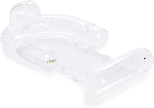 Miniatura 7 de FUNBOY Clear Inflatable Mesh Pool Float 2-in-1 Pool Chair Float & Mesh Water Hammock 53" Pool Hammock Float for Adults Swimming Pool Accessories &