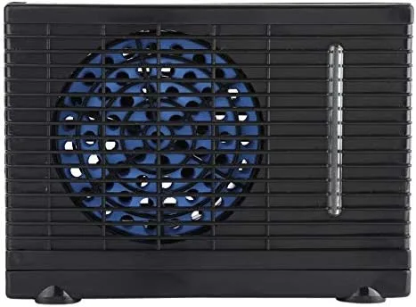 Aire acondicionado de coche, mini portátil de bajo consumo de energía 12 V dos velocidades ventilador evaporativo para uso en vehículos