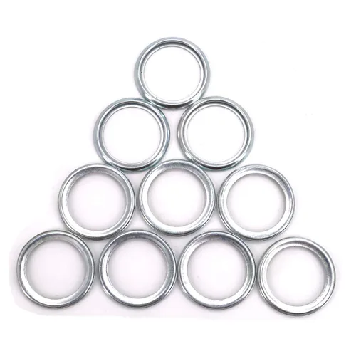 Miniatura 2 de Juntas de tapón de drenaje de aceite M20 Crush Washers Sellos Anillos para Baja Forester Impreza Legacy Outback STI WRX Parte # 11126AA000, paquete
