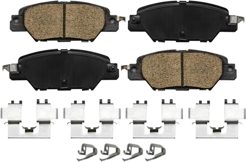 Miniatura 7 de Detroit Axle - Pastillas de freno para Mazda CX-5 2016-2024, pastillas de freno de cerámica delanteras y traseras con repuesto de hardware 2017 2018