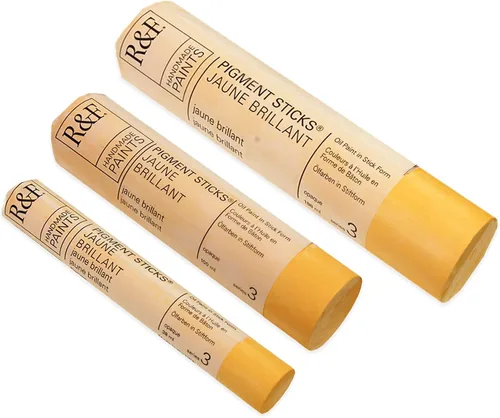 Miniatura 356 de Pinturas R&F Hechas a Mano - Palo de Pigmento al Óleo Profesional, Gris Neutro Medio, 188 ml