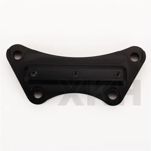 XKH - Manillar antideslizante 1 pieza 1 pulgada 0.984 in abrazadera superior compatible con Harley Touring 1997 y más negro [B075YHL8H8]