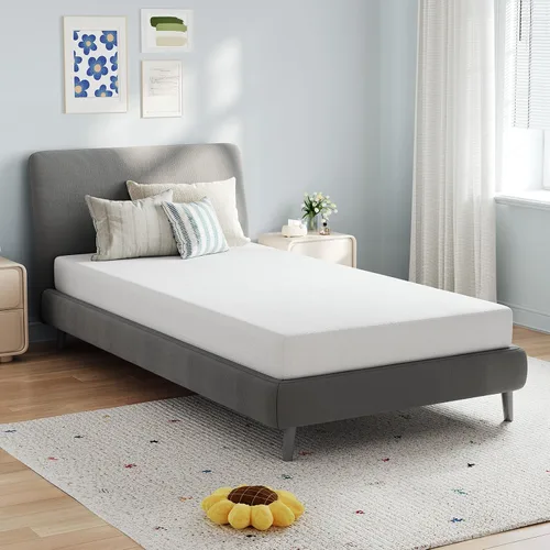 Miniatura 10 de Avenco - Colchón individual de 5 pulgadas para niños, colchones de espuma viscoelástica con gel para un sueño nocturno fresco y alivio de presión
