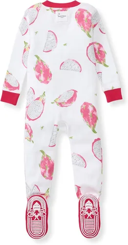 Miniatura 59 de Burt's Bees Baby Pijama para bebé niña, 100% algodón orgánico, pijama de una pieza, overol diagonal con cremallera, ajuste cómodo