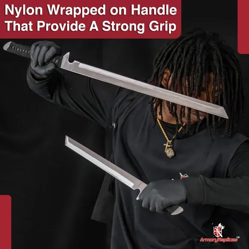 Miniatura 6 de Armory Replicas Colección Ninja Twin Sword - Cuchillas dobles de acero inoxidable con opciones de funda táctica