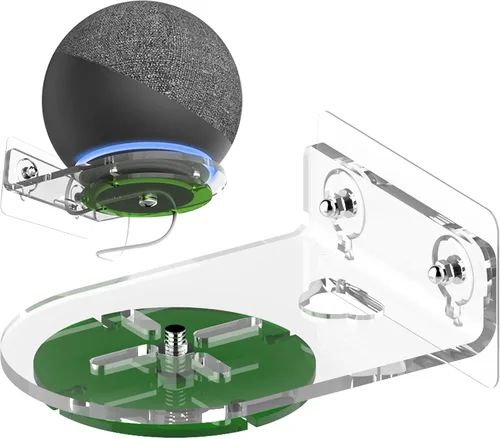 Miniatura 2 de Compatible con Echo Studio 2025, soporte Echo de 4ª generación, soporte de pared Moun de pared, gestión de cables integrada, compatible con Sonos