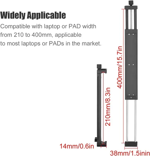 Miniatura 3 de SUNWAY PC-05 - Soporte universal para portátil Arca Swiss Trípode, soporte para laptop para MacBook Pro, soporte para tableta para almohadilla