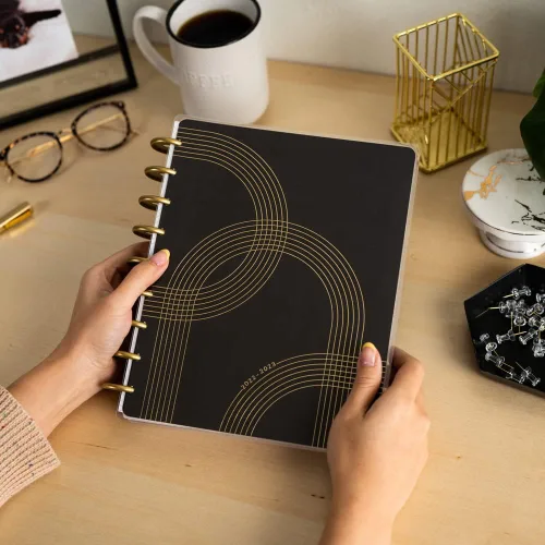 Miniatura 4 de Happy Planner - Planificador clásico de 18 meses mensual/semanal, por hora, 7 x 9-1/4 pulgadas, logra la grandeza, julio de 2022 a diciembre