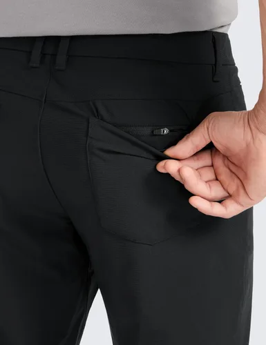 Miniatura 5 de CRZ YOGA Pantalones de golf cómodos para todo el día para hombre con 5 bolsillos, 303234 pulgadas, de secado rápido, ligeros, casuales, para trabajo
