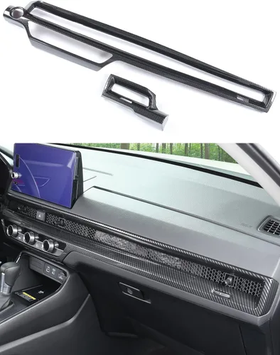 Para Honda CRV 2023 2024 2025 Adornos de Consola Central y Tablero, Adornos Deportivos para Salida de Aire Interior para CR-V LX, EX, EX-L, Sport