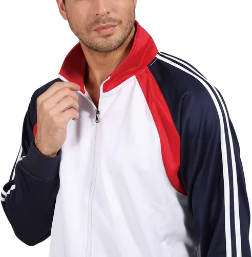 Miniatura 4 de Conjunto deportivo para correr para hombre, casual, con cremallera completa