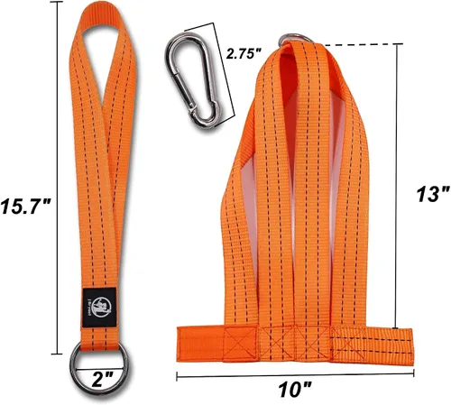 Miniatura 6 de J Bryant Correa de carga de mancuernas para cinturón de inmersión, placa de peso, correa de carga, accesorios de cinturón de peso resistente