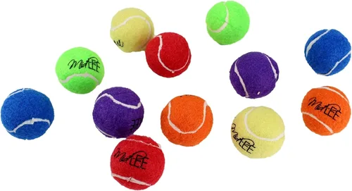 Miniatura 8 de Midlee Pelotas de tenis para perros XS de 1.5 pulgadas, paquete de 12 pelotas de tenis para cachorros, minipelotas de tenis para mascotas