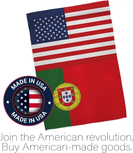 Miniatura 5 de Cartel de bandera de la amistad de Portugal, Estados Unidos, arte de pared, postes de bandera para exteriores de casa, decoración al aire libre