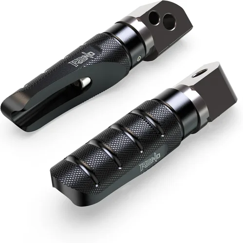 Miniatura 12 de RENO Estriberas para motocicleta, estriberas delanteras para conductor, pedal compatible con ZX6R 2007-2024/2008-2010 ZX10R/2010-2016 Z1000