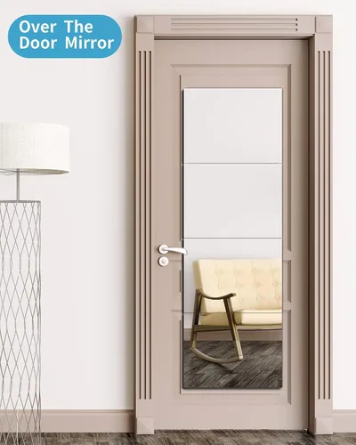 Miniatura 6 de Espejo inastillable de seguridad para niños, para pared, azulejos de espejo, hecho de acrílico irrompible, grosor de 0.12 pulgadas, paquete de 4