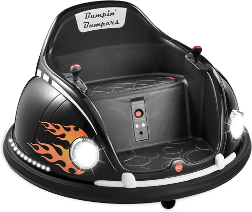 Miniatura 10 de Best Choice Products Coche de Choque Eléctrico Montable Bumpin de 6V para Niños, 1.5 - 6 Años, Control Remoto para Padres, Giro de 360 Grados