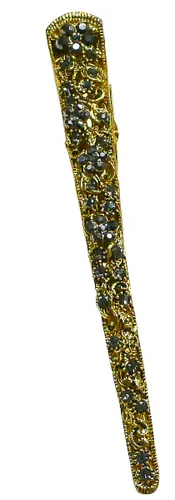 Miniatura 14 de NM110-2-6d1 - Juego de 6 pinzas de metal resistentes para el cabello para mujeres y niñas