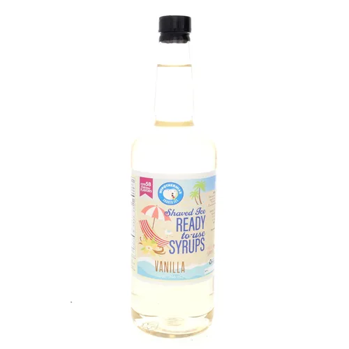 Miniatura 26 de Hypothermias Wild Cherry - Jarabe de sabores de cono de nieve hawaiano listo para usar (128 onzas líquidas), hielo afeitado, 100% azúcar de caña pura