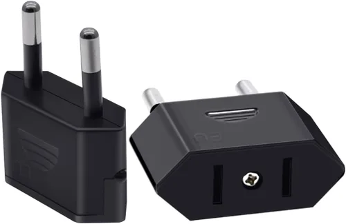 Miniatura 3 de 1Psc Australia Adaptador de enchufe de viaje estándar de 2 orificios Conversión Aplicable Enchufe de EE. UU. a Enchufe AU Enchufe América a enchufe