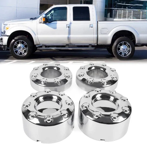 Miniatura 16 de G-PLUS Tapacubos de rueda cromados de repuesto para Ford F150 1980-1996 Truck Bronco Van 4x4 delantero 4WD (incluye 12 tornillos de montaje)