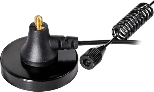 Miniatura 8 de Bingfu Doble banda VHF UHF 136-174MHz 400-470MHz Handheld Two Way Ham Radio Antena de base magnética SMA Antena macho para Walkie Talkie Icom Yaesu