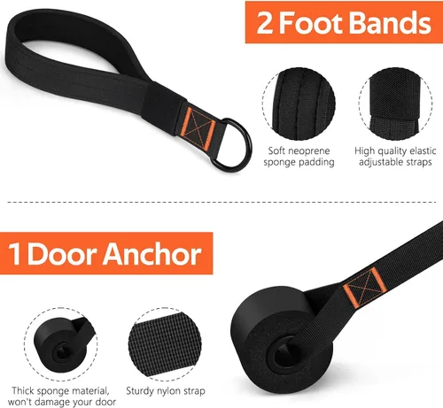 Miniatura 3 de Kit de barra de pilates con bandas de resistencia, barra multifuncional de yoga y pilates de 3 secciones con hebilla de ajuste de metal. Equipo