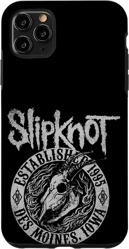 Miniatura 13 de Funda negra oficial de Slipknot Goat Flames para iPhone 17