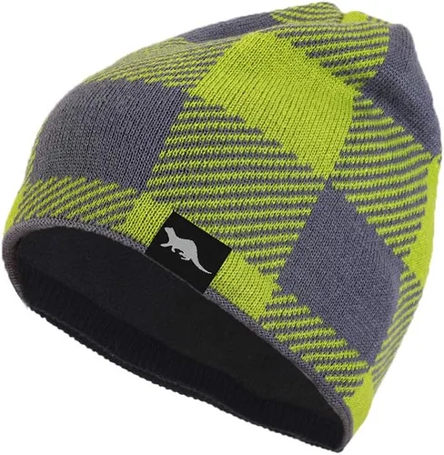 Miniatura 9 de Gorro de punto impermeable 100% a prueba de viento - Gorro de calavera con forro de lana para hombres y mujeres, gorro de invierno cálido