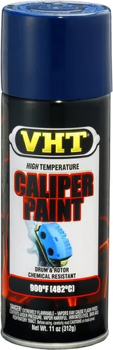 VHT (SP732-6 PK) Pintura de pinza de freno de alta temperatura azul brillante, 11 onzas, aerosol (caja de 6)