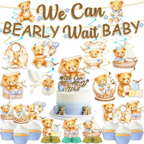 Miniatura 34 de 35 decoraciones de cumpleaños con texto en inglés "Isn't She Onederful", decoraciones de primer cumpleaños para niñas, fácil instalación, incluye
